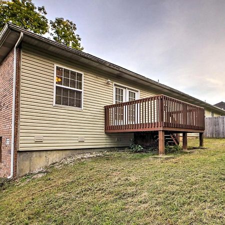 Branson Home With Deck Walk To The Strip And Creek! Eksteriør billede